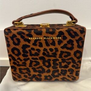 Brandon Blackwood Kendrick Trunk Leopard Print